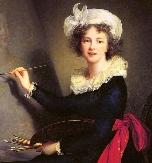 Elisabeth Louise Vigée Le Brun (French, Paris 1755–1842 Paris) Self-portrait 1790 Oil on canvas, 39 3/8 x 31 7/8 in. (100 x 81 cm) Galleria degli Uffizi, Corridoio Vasariano, Florence (1905) 