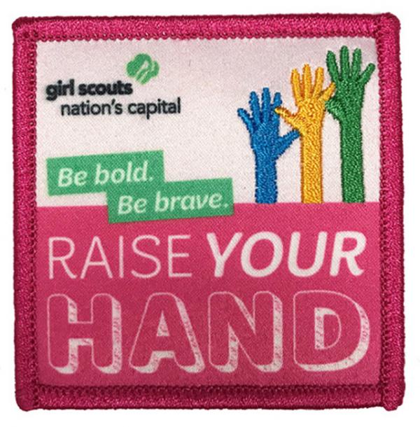 Alice's Girl Scout badge