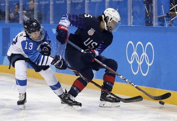 USA down Finland to head to gold medal game