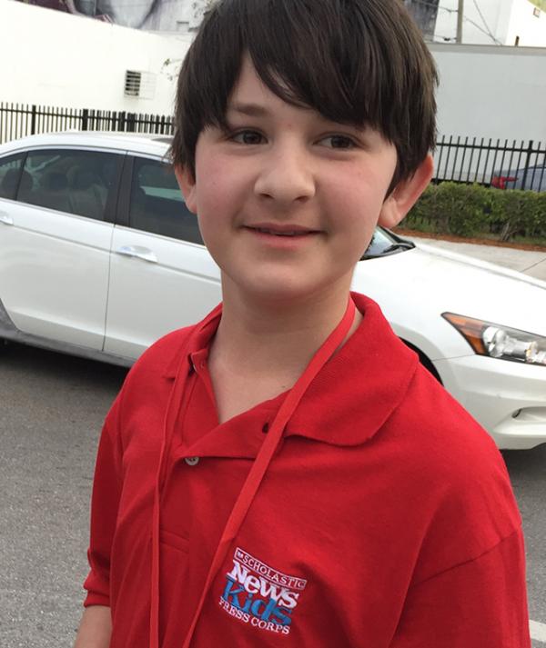 Ben outside Ice Palace Film Studios in Miami