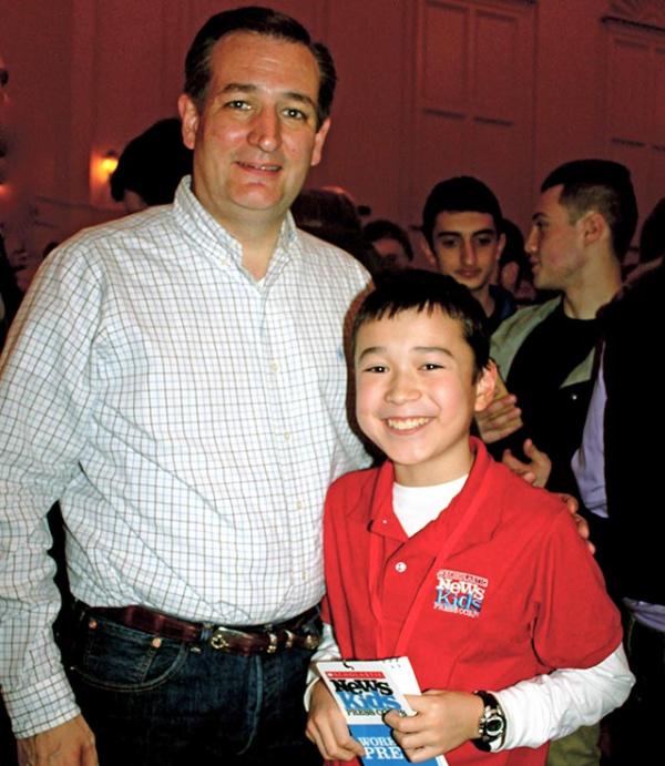 Max catches up with Republican presidential candidate Ted Cruz.