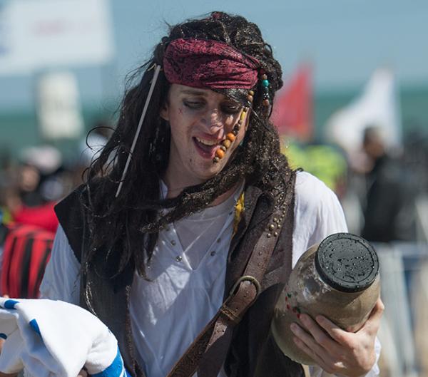 On March 4, 2018, Captain Jack Sparrow's adventures moved from the Caribbean to Lake Michigan, to raise money for Special Olympics Chicago.