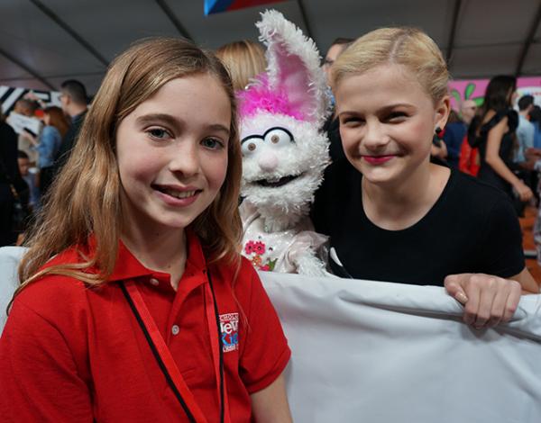 Alula with Darci Lynne Farmer, ventriloquist