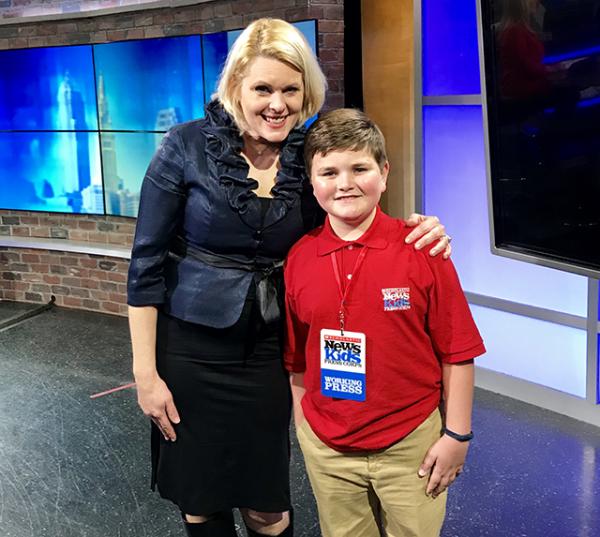Denise Zarrella, television news reporter and weekend anchor with Nolan