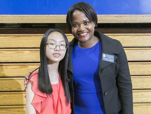 Victoria with Duke TIP’s Executive Director, Shawna Young