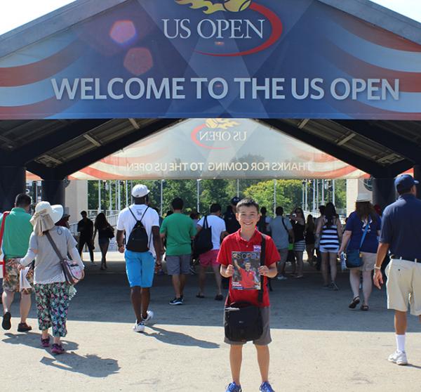 Max at the US Open 