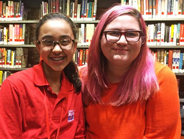 Sunaya with author Mia Garcia Sunaya with author Mia Garcia