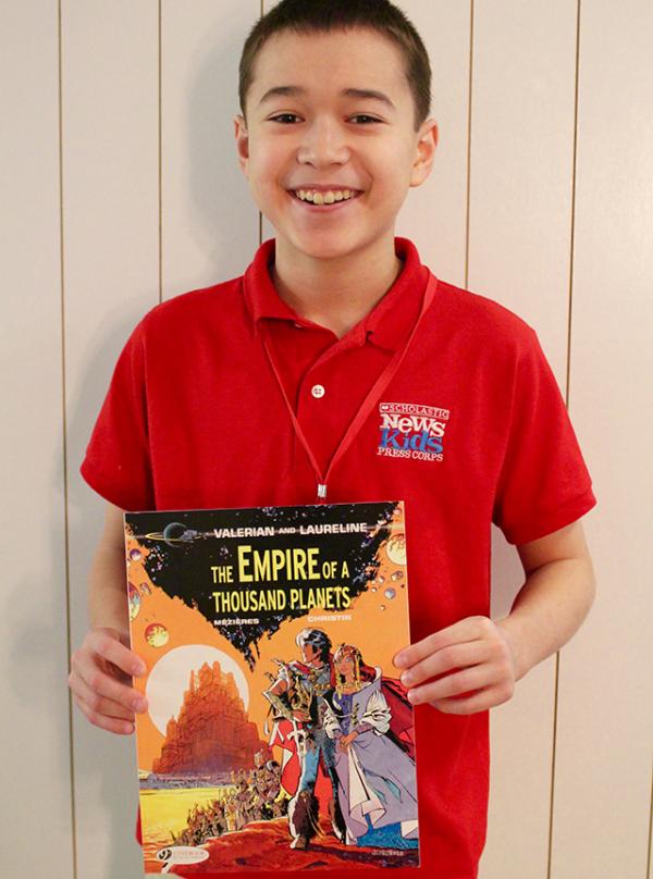 Max with The Empire of a Thousand Planets, which is part of the Valerian And Laureline graphic novel series
