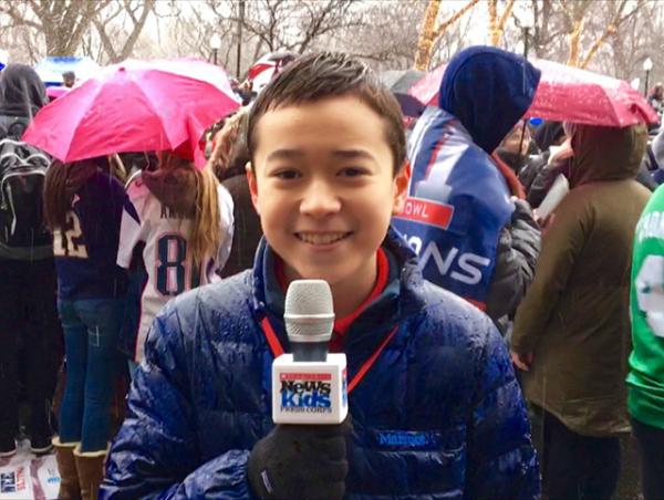 Max covers the New England Patriots Super Bowl victory parade in Boston, Massachusetts.