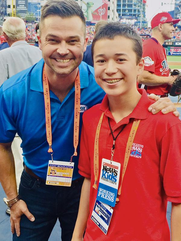 ax catches up with former player and journalist Nick Swisher about the Home Run Derby (the next day at the All-Star Game) at Nationals Park in Washington DC