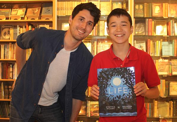 Max and Brendan Wenzel at Books of Wonder in New York