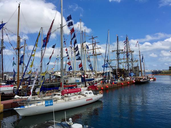 Ships at Stone at Sail Boston 2017