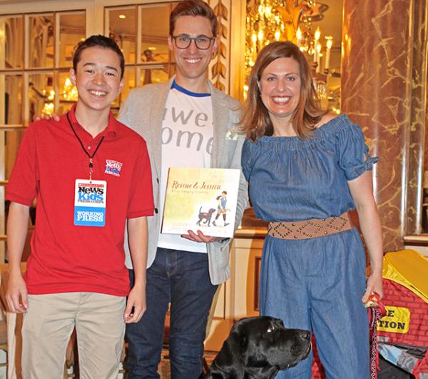 Max, Patrick Downes, Jessica Kensky, and Rescue Max, Patrick Downes, Jessica Kensky, and Rescue