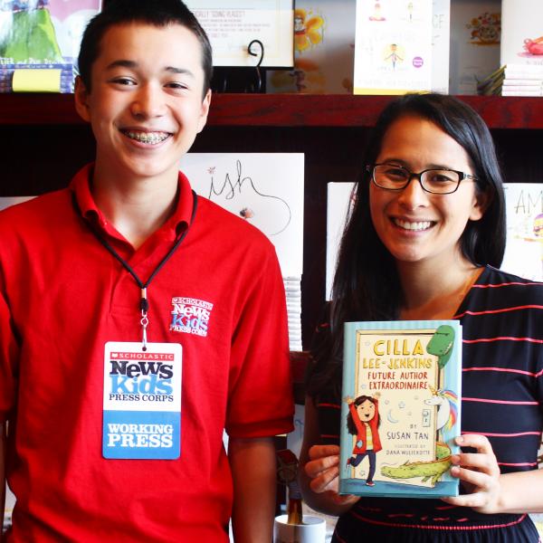 Max spoke with Author Susan Tan in {CITY NAME}