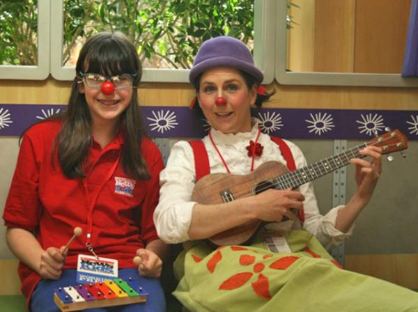 Clowns on Call entertains hospitalized children in the Saint Louis area.