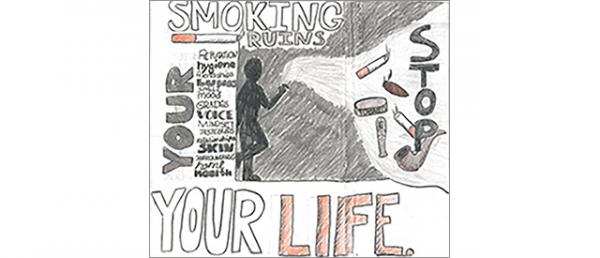 Kaylie's poster for the Stay Smart About Tobacco Poster Contest Kaylie's poster for the Stay Smart About Tobacco Poster Contest