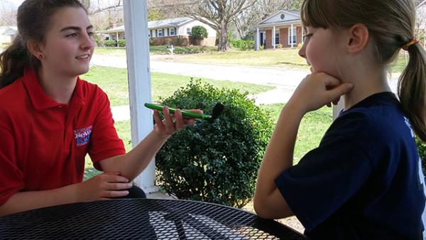Abigael interviews Kyla about the political process. Abigael interviews Kyla about the political process.