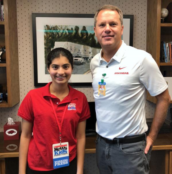 Manat Kaur with Walmart CEO