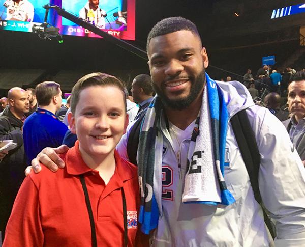 Ryan with LeGarrette Blount