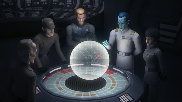 A scene from Star Wars Rebels, photo by Lucasfilm