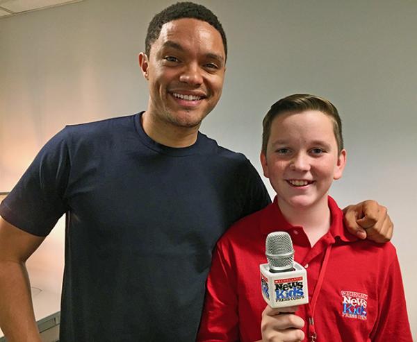 Ryan with comedian Trevor Noah in Minneapolis, Minnesota Ryan with comedian Trevor Noah in Minneapolis, Minnesota