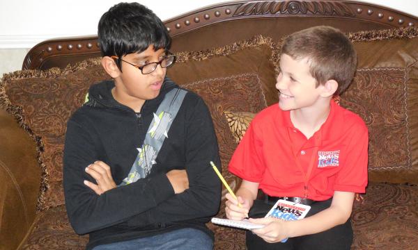 Shyam Thanullu and Preston discuss the flood.