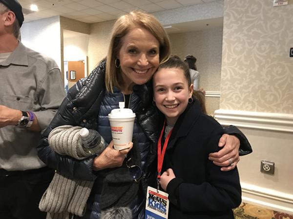 Katie Couric and Amelia
