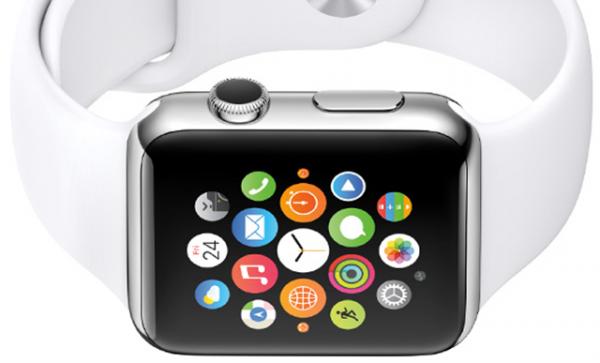 The Apple Watch, an iPhone-compatible smartwatch, will go on sale next month.