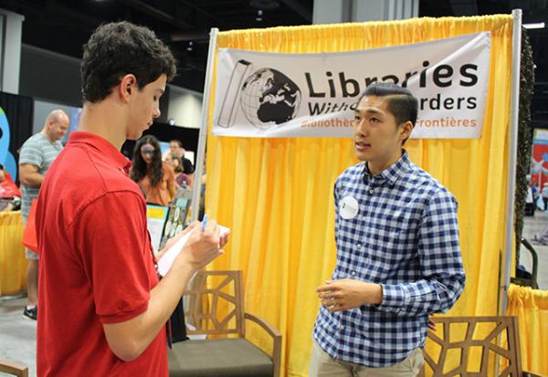 Allister Chang, Executive Director of Libraries Without Borders