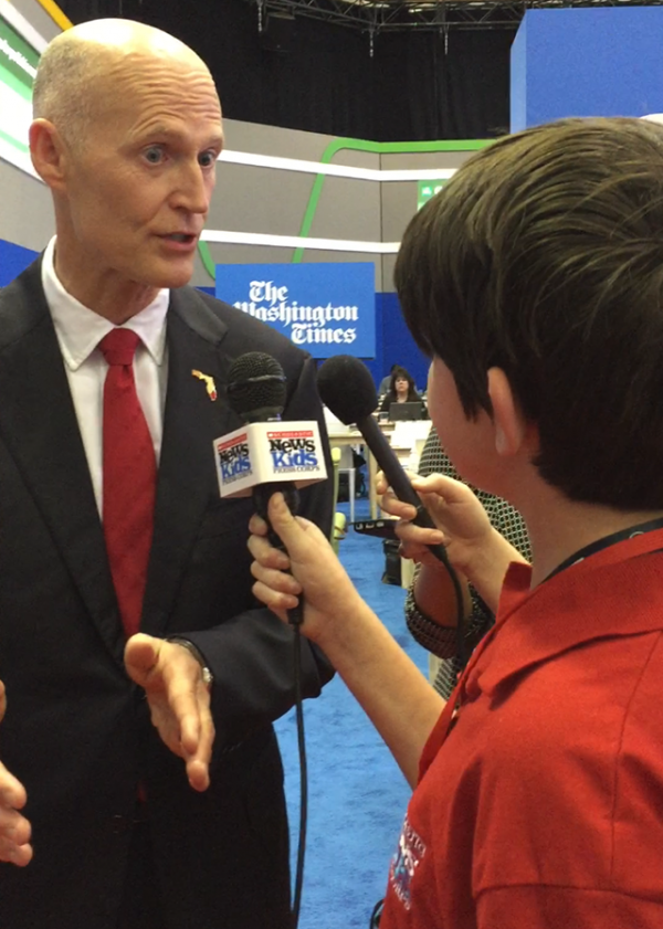 Benjamin interviews Florida Governor Rick Scott.