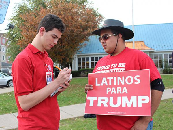 Patrick McCloskey Bloomsburg University Campus Conservatives predicts PA will vote Republican.