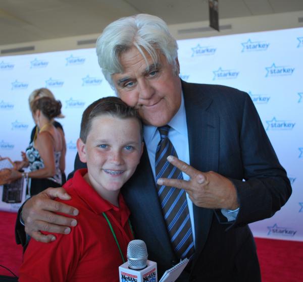 Ryan with Jay Leno Ryan with Jay Leno