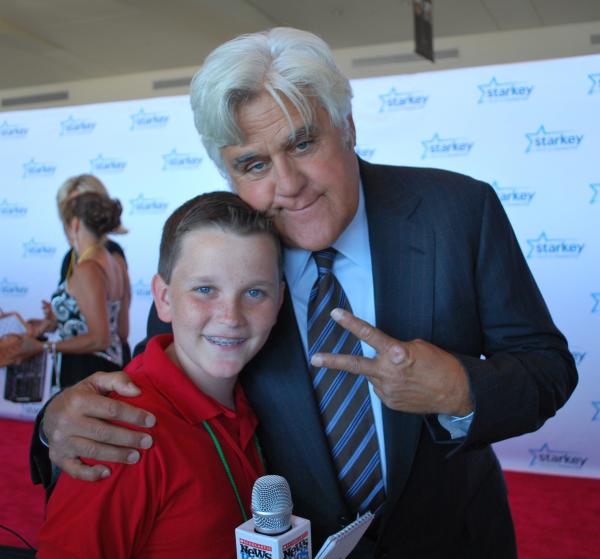 Ryan with Jay Leno