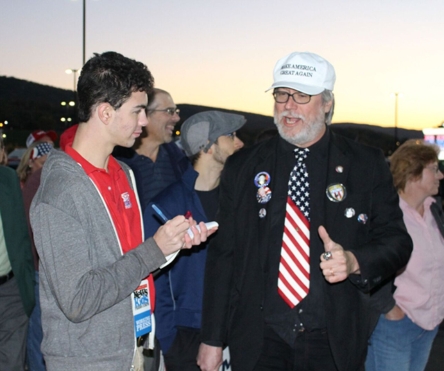 Erik interviews Trump supporter Edward X. Young