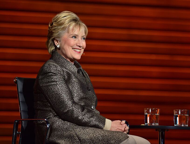 Former Democratic presidential candidate Hillary Rodham Clinton headlined Tina Brown’s Women in the World Summit in New York City.