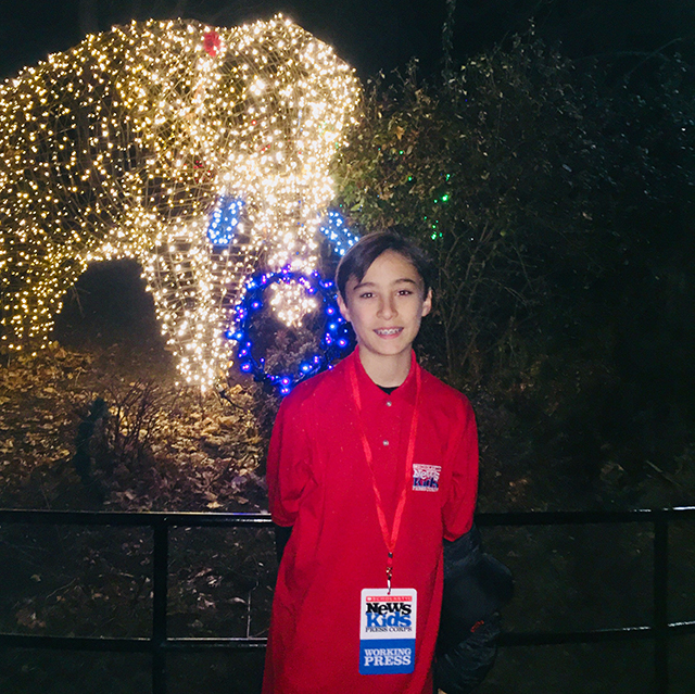 Daniel at the National Zoological Park