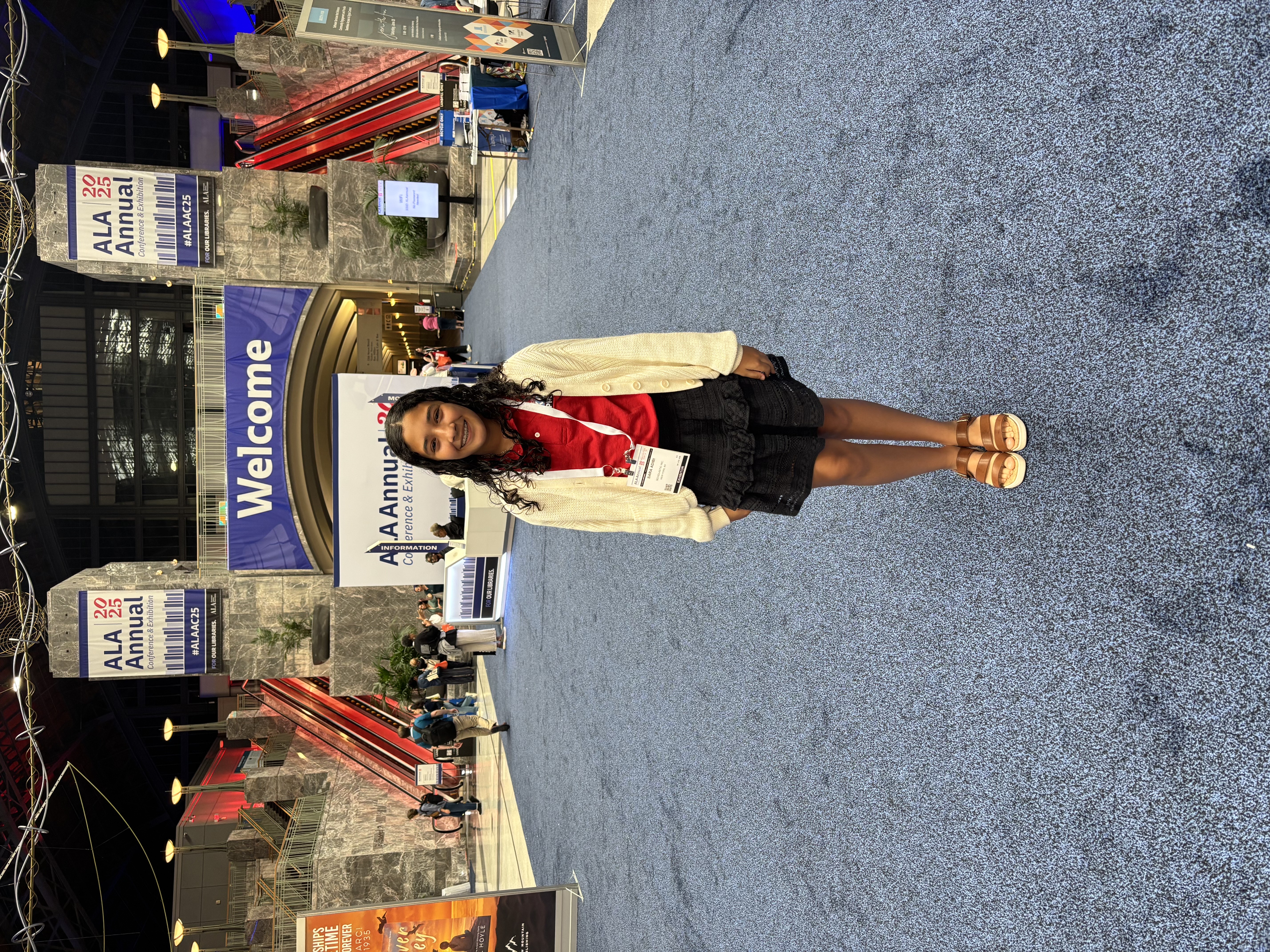 Scholastic Kid Reporter Sara Adibi at The American Library Association's (ALA) annual conference in Philadelphia Scholastic Kid Reporter Sara Adibi at The American Library Association's (ALA) annual conference in Philadelphia