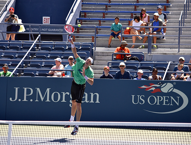 John Isner at the US Open