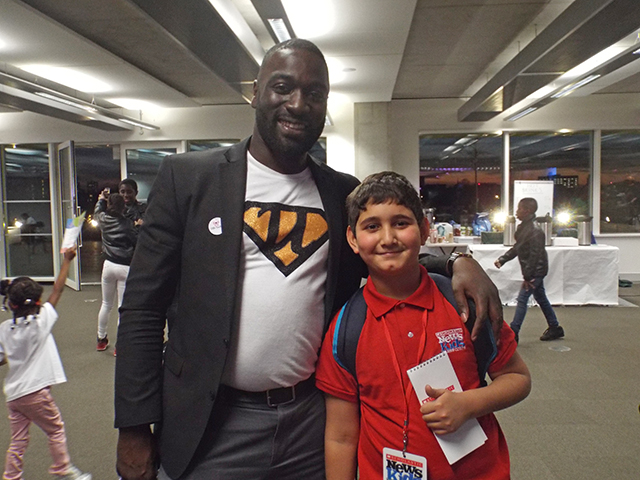 Adam with Uktrakids supervisor Samuel Appiah