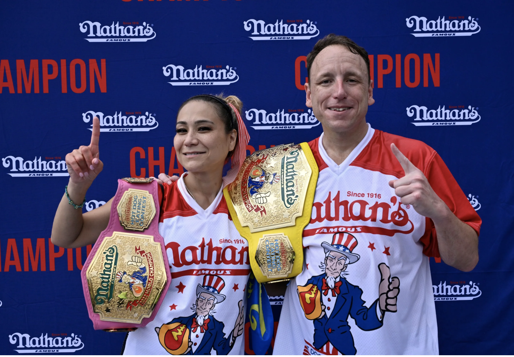 Joey Chestnut Eats 62 Hot Dogs to Claim 16th Title in Nathan's