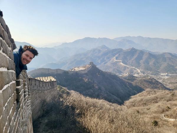 Sean is grateful that being a luger has given him the opportunity to travel across the world. 