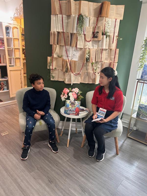 Aszi's imagination and his love of octopuses inspired Tatyana to write Aszi and the Octopus. 