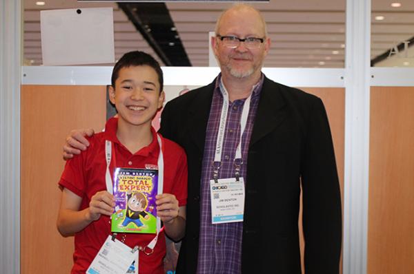 Max and award winning children’s author and illustrator Jim Benton