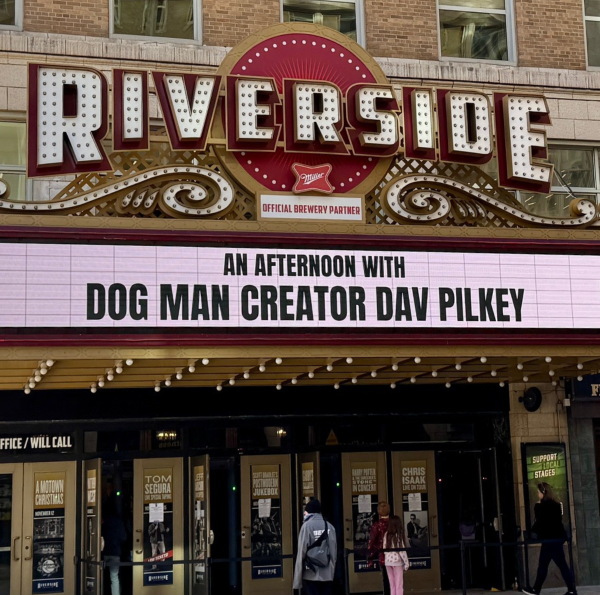 Dog Man creator Dav Pilkey celebrated his latest release with a sold-out crowd. 