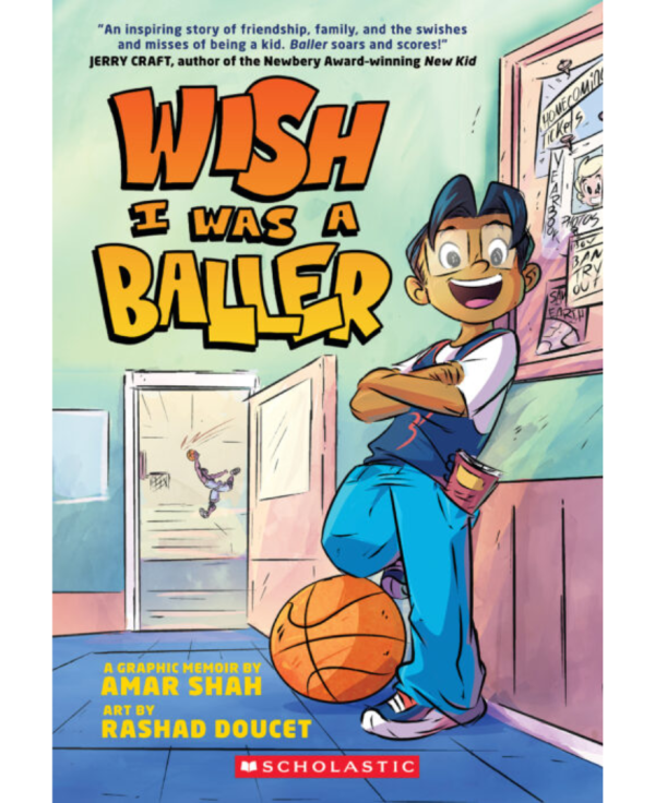 Amar Shah's memoir Wish I Was a Baller follows his journey from athlete to writer. 