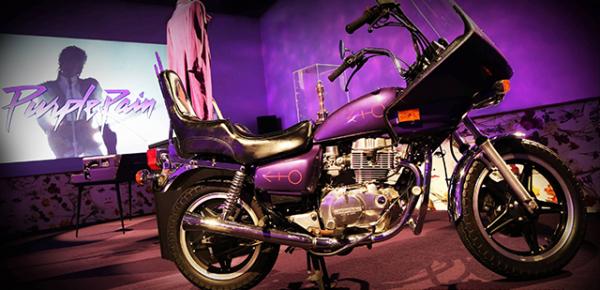 Purple Rain exhibit, photo courtesy of Paisley Park/NPG Records