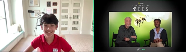 Scholastic Kid Reporter Kush Kalra interviews Executive Producer James Cameron and Entomologist Dr. Sammy Ramsey