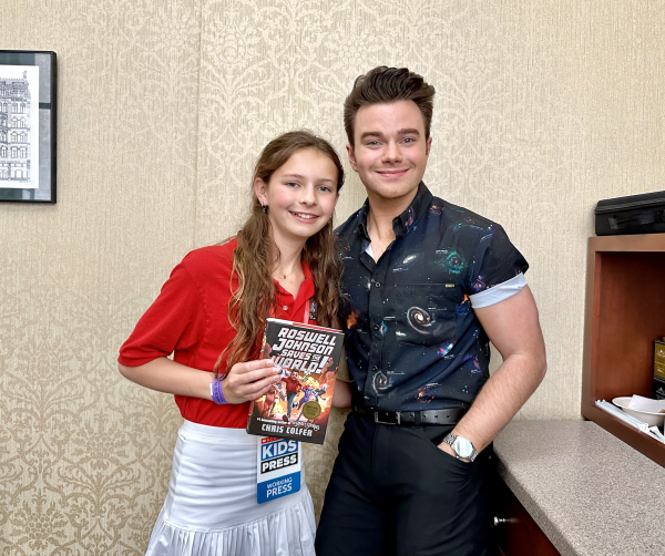 A conversation with Chris Colfer | Notebook for child reporters