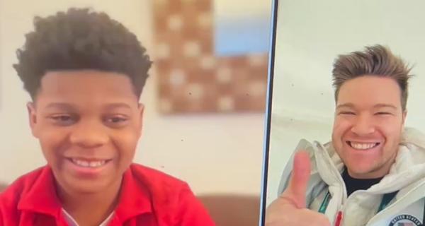 Kid Reporter Xander Dorsey interviewed Sean just days after he competed in the Olympic Winter Games. 