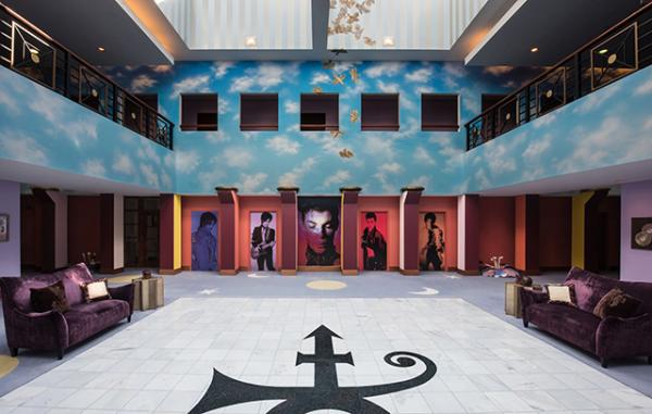 The atrium at Paisley Park, photo courtesy of Paisley Park/NPG Records